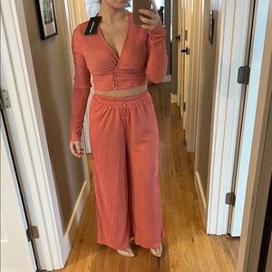PLT Coral Two-Piece Set NWT